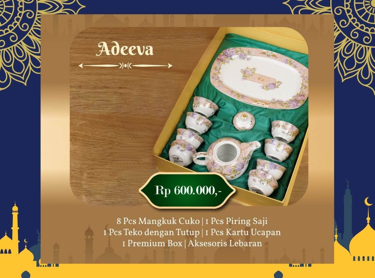 Vicenza Hampers 2025 Adeeva motif Lily
